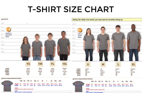 ysl t shirt size chart|t-shirt length chart.